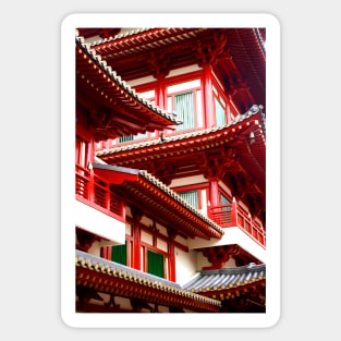 Chinese Architecture Sticker